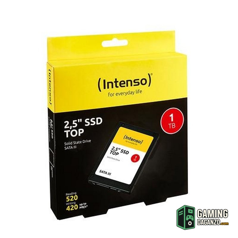Intenso 3812460 Top SSD 1TB 2.5" Sata3-Almacenamiento interno-1 Gamingdaganzo.com