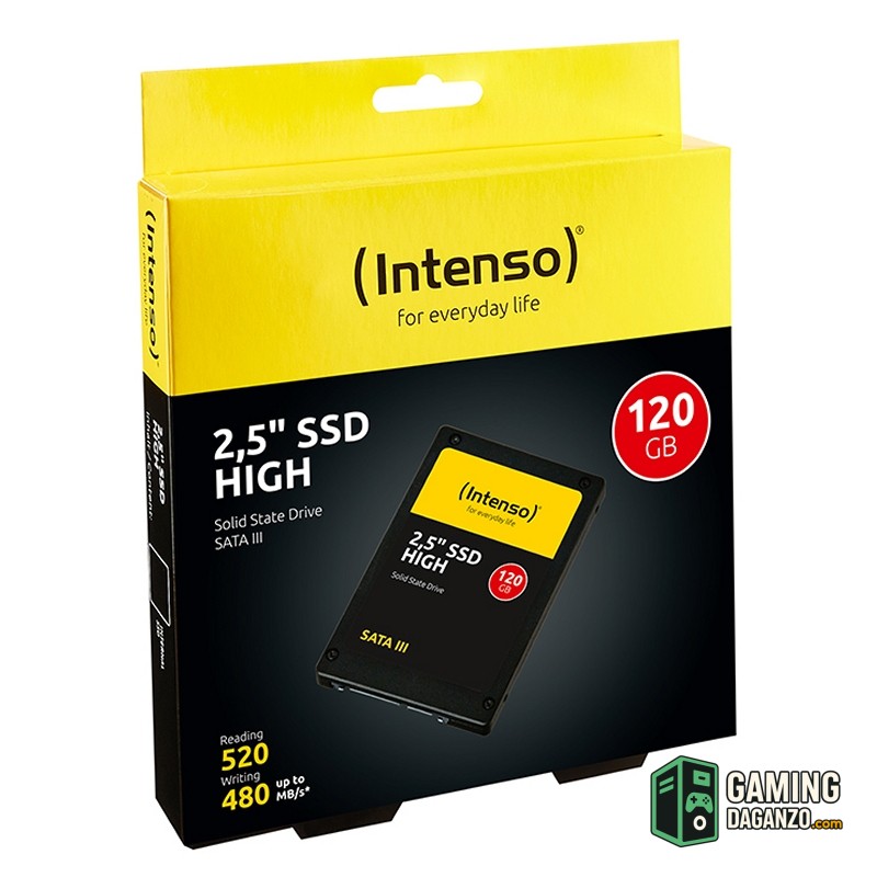 Intenso 3813430 HIGH SSD 120GB 2.5" Sata3-Almacenamiento interno-1 Gamingdaganzo.com