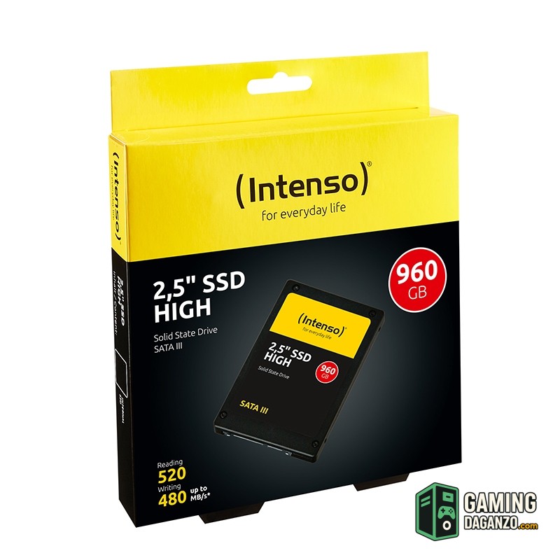 Intenso 3813460 HIGH SSD 960GB 2.5" Sata3-Almacenamiento interno-1 Gamingdaganzo.com