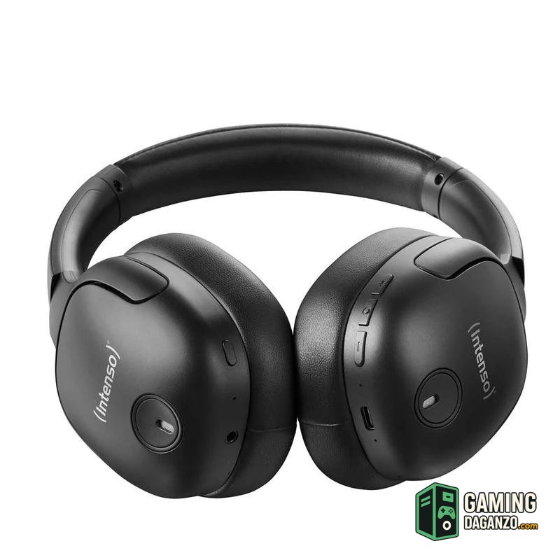 Intenso | Auriculares OVER-EAR O400HA | negro-Audio-1 Gamingdaganzo.com