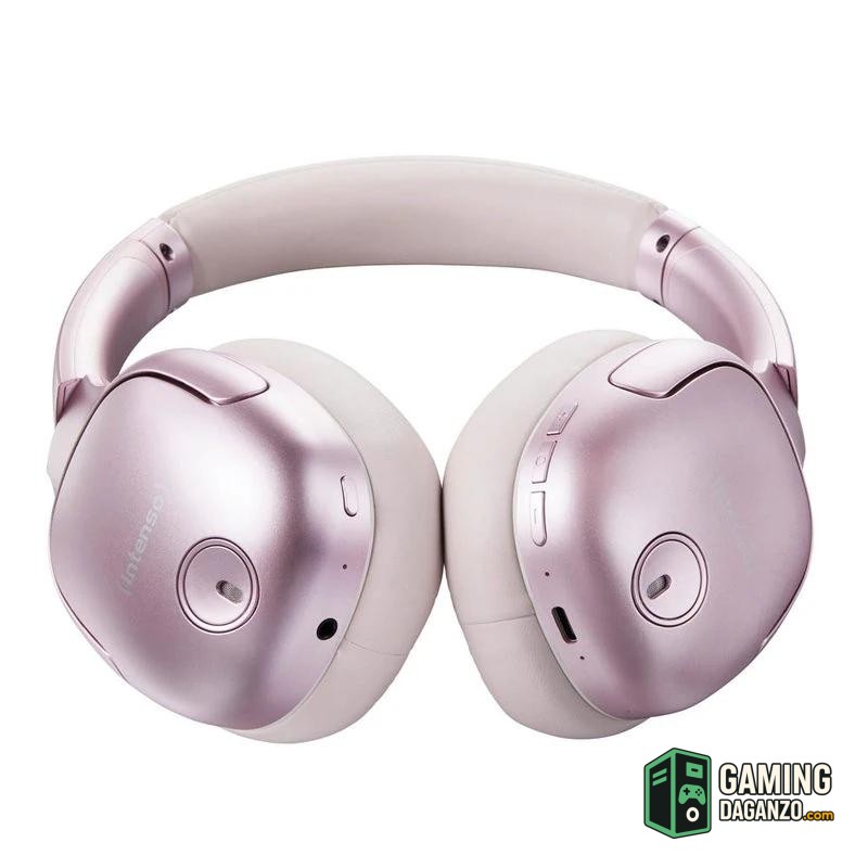 Intenso | Auriculares OVER-EAR O400HA | rosa-Audio-1 Gamingdaganzo.com