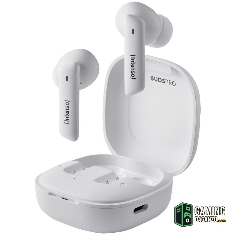 Intenso | Buds Pro Auriculares TWS H-ANC+ENC Negro-Audio-1 Gamingdaganzo.com