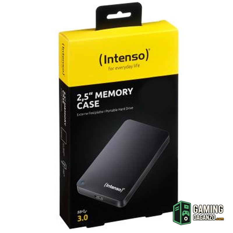 Intenso HDD Externo 6021513 5TB 2.5" USB 3.0 Negro-Almacenamiento externo-1 Gamingdaganzo.com