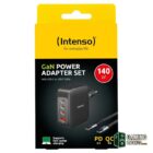 Intenso | KIT Cargador GaN W140A3C + Cable USB-C