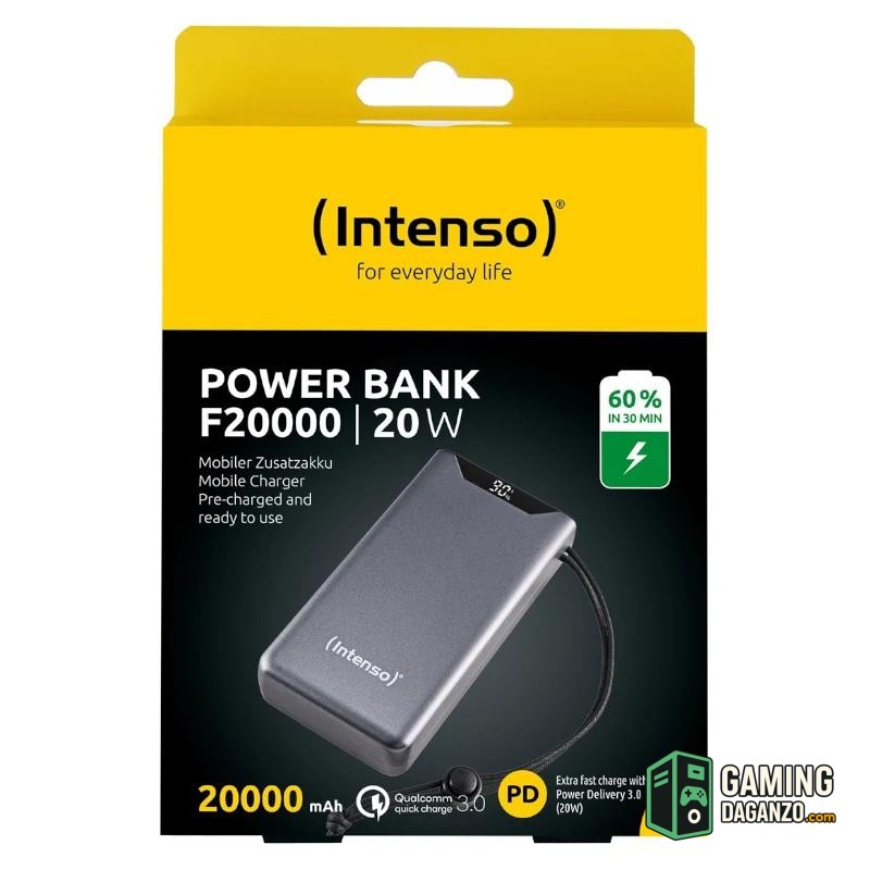 Intenso Powerbank F20000 20000 mAh Gris
