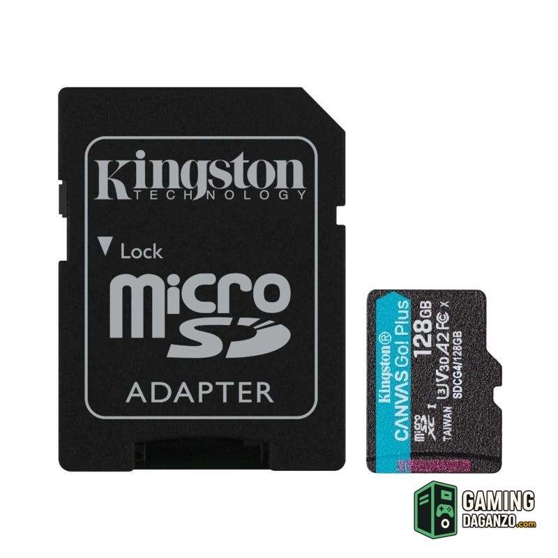 Kingston microSD Canvas Go! Plus 4 128GB 200 MB-s-Tarjetas memoria-1 Gamingdaganzo.com
