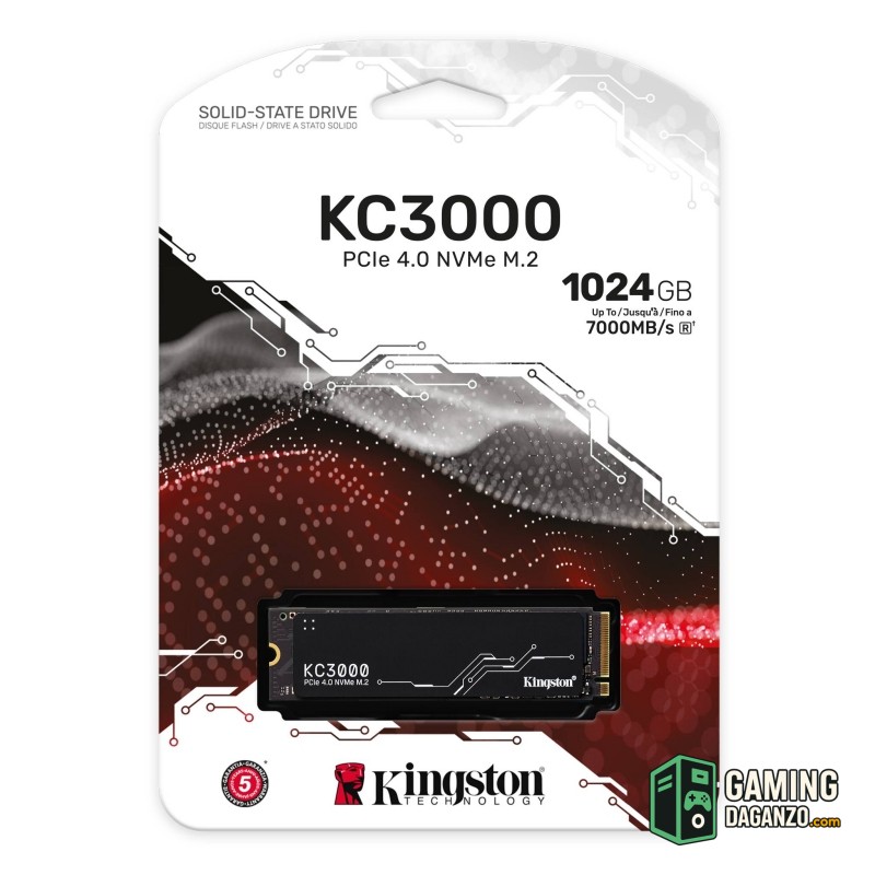 Kingston SKC3000S/1024G SSD 1024GB NVMe PCIe 4.0-Almacenamiento interno-1 Gamingdaganzo.com