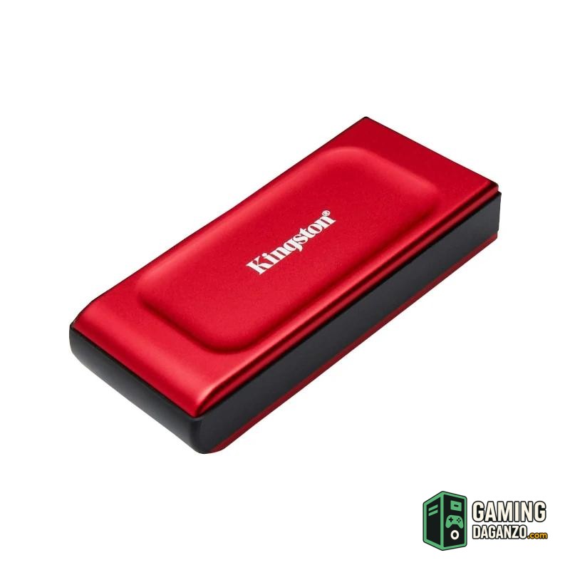 Kingston XS1000 eSSD 1Tb USB 3.2 tipo-C Rojo-Almacenamiento externo-1 Gamingdaganzo.com