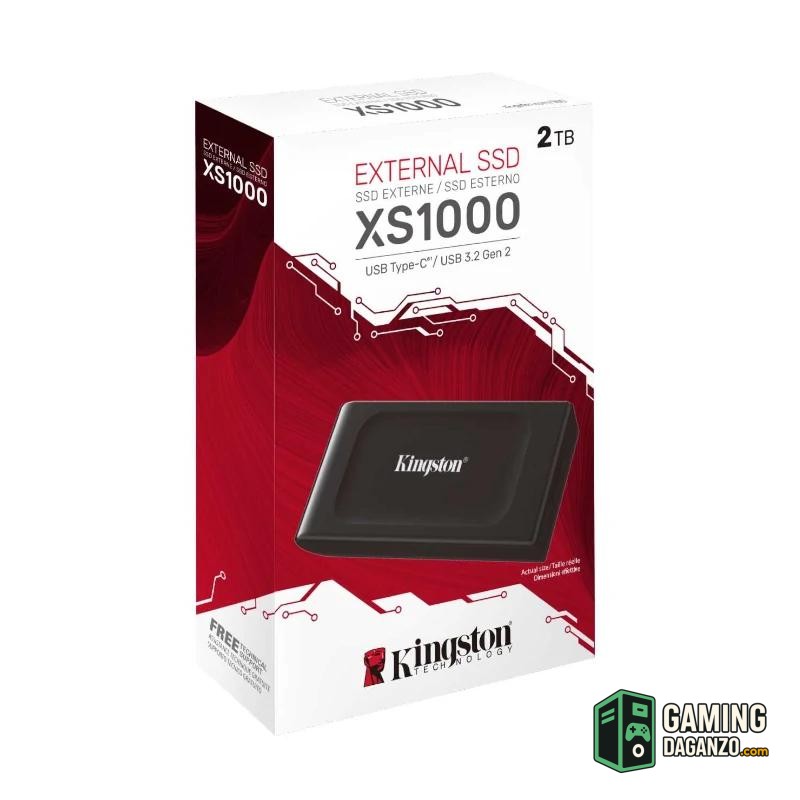 Kingston XS1000 Portable SSD 2Tb USB 3.2 tipo-C-Almacenamiento externo-1 Gamingdaganzo.com
