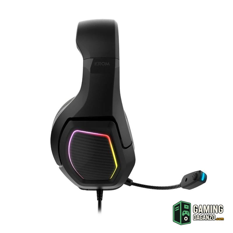 KROM KOPA AURICULARES GAMING 7.1 VIRTUAL NEGRO-Audio-1 Gamingdaganzo.com