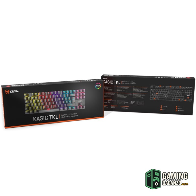 KROM Teclado Gaming NXKROMKASICTKL TKL RAINBOW-Teclados y ratones-1 Gamingdaganzo.com