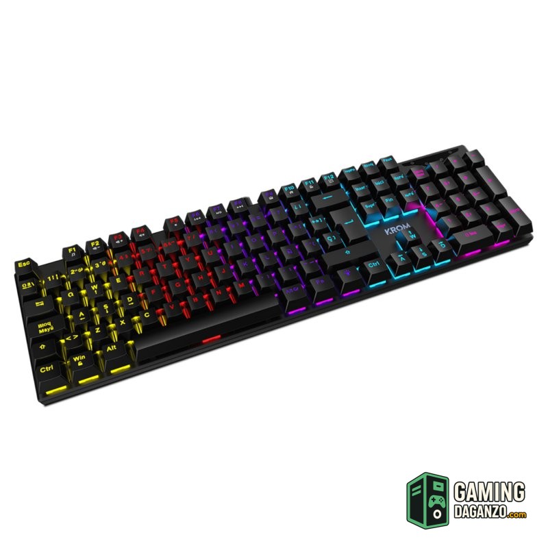 KROM teclado mecanico KASIC rgb-Teclados y ratones-1 Gamingdaganzo.com