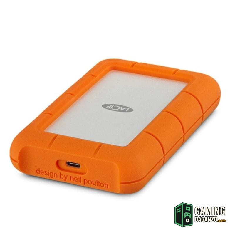 LaCie Disco Externo Rugged 1Tb 2.5" USB-C-Almacenamiento externo-1 Gamingdaganzo.com