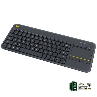 Logitech Teclado K400 920-007137 Plus Touch Negro-Teclados y ratones-1 Gamingdaganzo.com