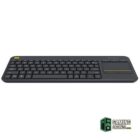 Logitech Teclado K400 920-007137 Plus Touch Negro-Teclados y ratones Gamingdaganzo.com