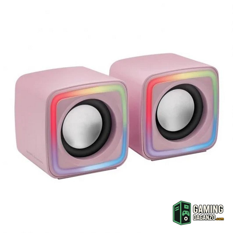 MARS GAMING Altavoces MSCUBE Premium 8W Pink-Audio-1 Gamingdaganzo.com