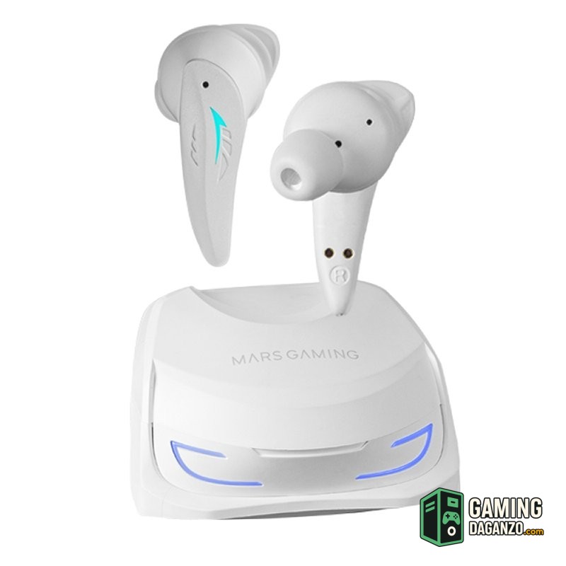MARS GAMING Auricular Wireless MHIULTRA White-Audio-1 Gamingdaganzo.com