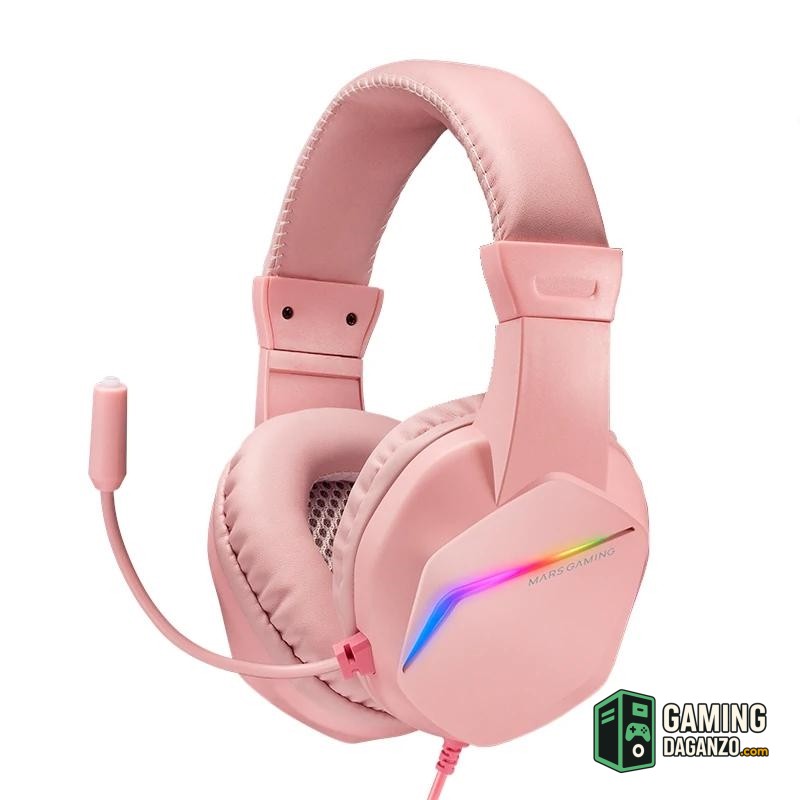 MARS GAMING Auricular+mic MH122 Rosa MARS GAMING Auricular+mic MH122 Rosa-Audio Gamingdaganzo.com