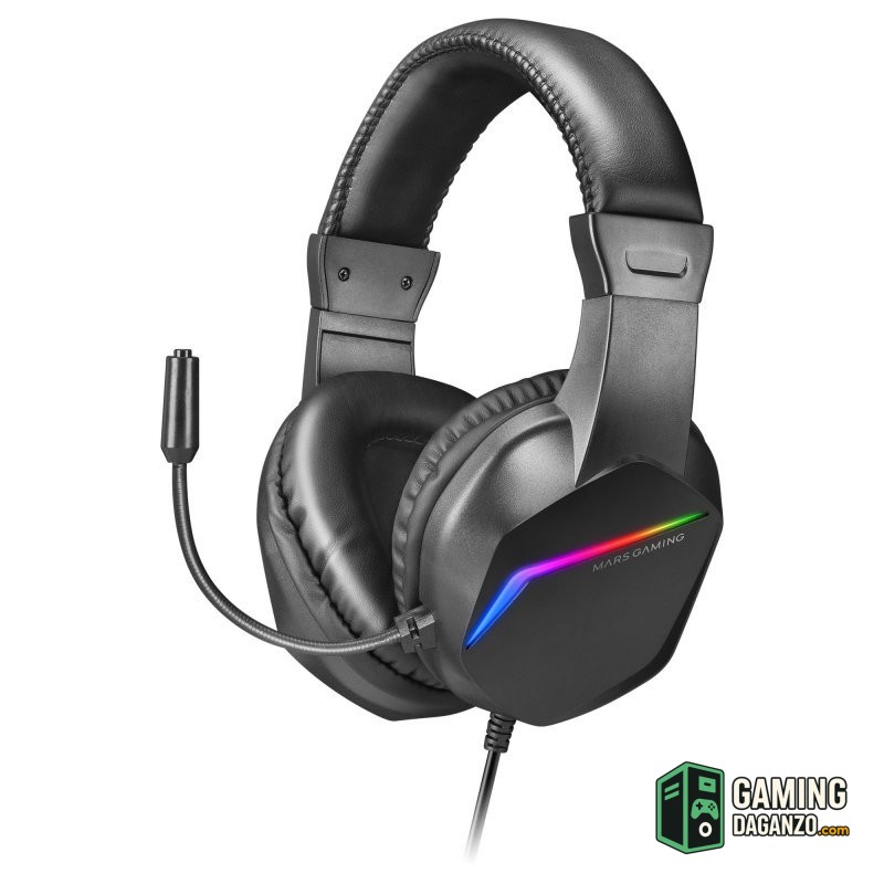 MARS GAMING Aur+micro MH122 FRGB Cancel.ruid Black MARS GAMING Aur+micro MH122 FRGB Cancel.ruid Black-Audio Gamingdaganzo.com