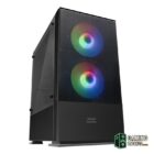Mars Gaming Caja MCZ PREMIUM M-ATX 2X FRGB Negra-Cajas y fuentes-3 Gamingdaganzo.com