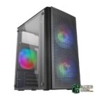Mars Gaming caja MICRO-ATX MC300 BLACK-Cajas y fuentes-1 Gamingdaganzo.com