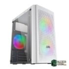 Mars Gaming caja MICRO-ATX MC300W WHITE-Cajas y fuentes-1 Gamingdaganzo.com