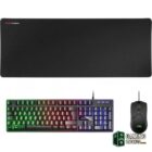 Mars Gaming Combo MCPX GAMING 3IN1 RGB Negro-Teclados y ratones Gamingdaganzo.com