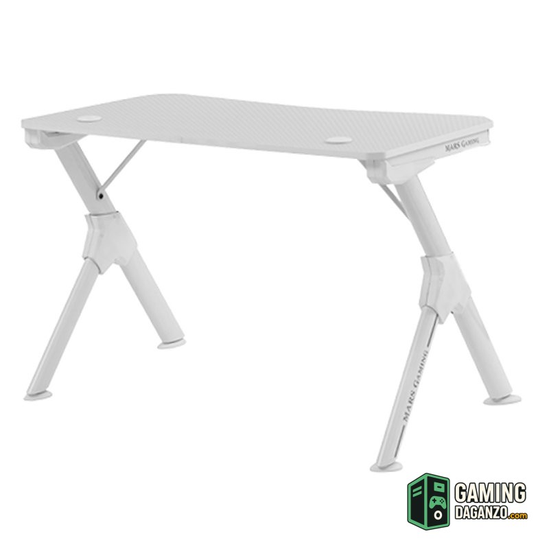 Mars Gaming Mesa MGD Gaming CARBON FIBER White-Accesorios Gaming-1 Gamingdaganzo.com