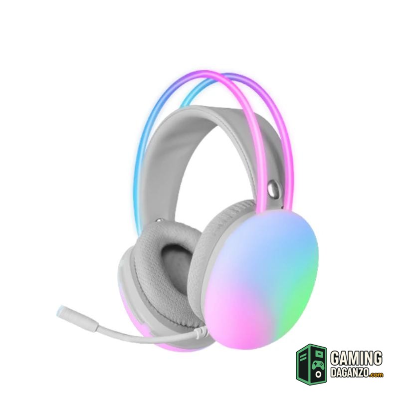 MARSGAMING Auriculares MH-GLOW PC/Ps4-5/xbox White-Audio-1 Gamingdaganzo.com