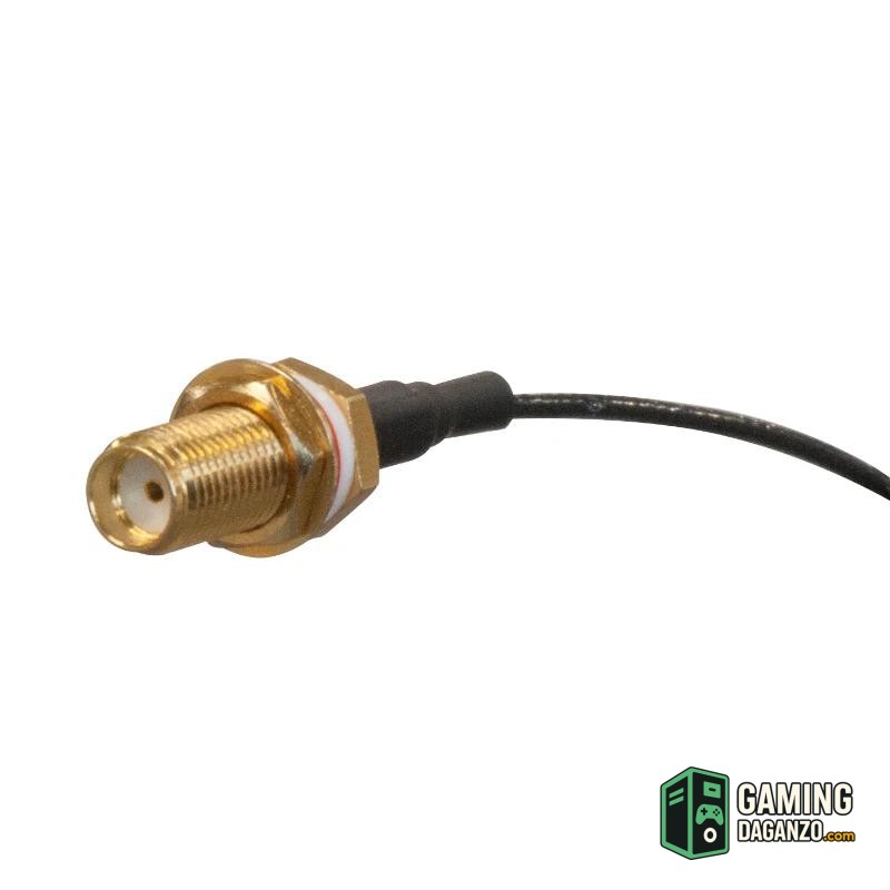 Mikrotik ACSMAUFL cable SMA female pigtail-Adaptadores red-1 Gamingdaganzo.com