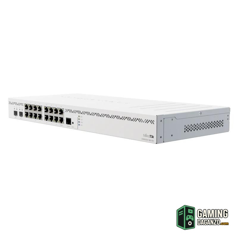 MikroTik CCR2004-16G-2S+ Router 16xGbE+2x10GbSFP+-Routers/Modems-1 Gamingdaganzo.com
