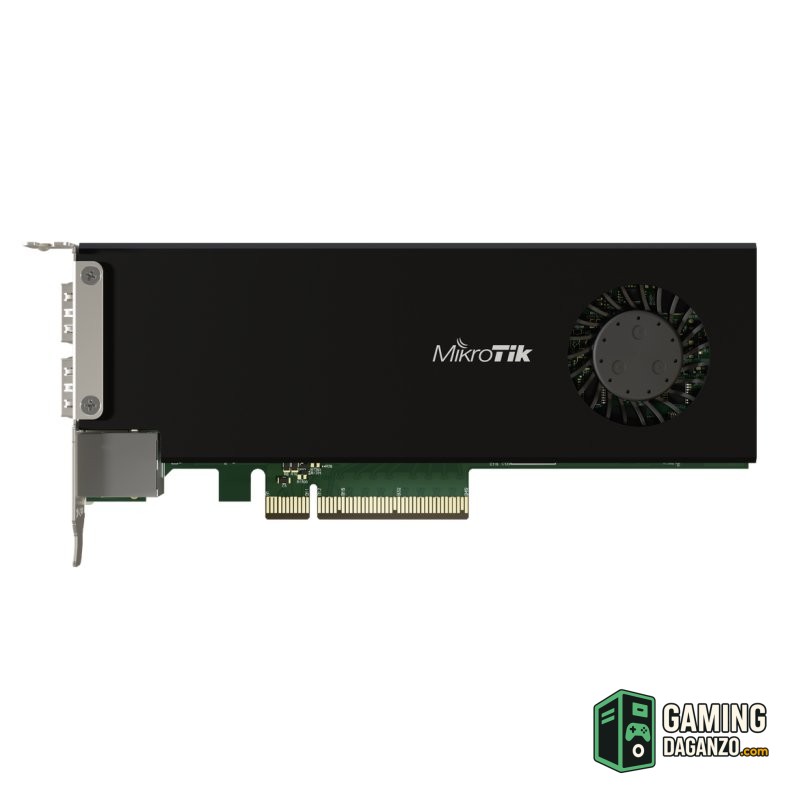 Mikrotik CCR2004-1G-2XS-PCIe Adap 2xSFP28 1xGbE LP-Adaptadores red-1 Gamingdaganzo.com