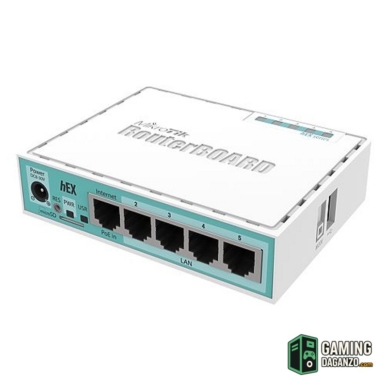 MikroTik RB750Gr3 hEX Router 5xGB L4-Routers/Modems-1 Gamingdaganzo.com