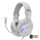 MRS GAMING Aur+micro MH122 FRGB Cancel.ruid White-Audio Gamingdaganzo.com