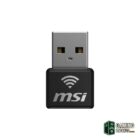 MSI GUAX18N AX1800 WiFi6 USB Nano Adapter-Adaptadores red Gamingdaganzo.com