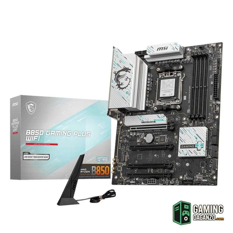 MSI Placa Base B850 GAMING PLUS WIFI DDR5 ATX AM5-Placas base-1 Gamingdaganzo.com