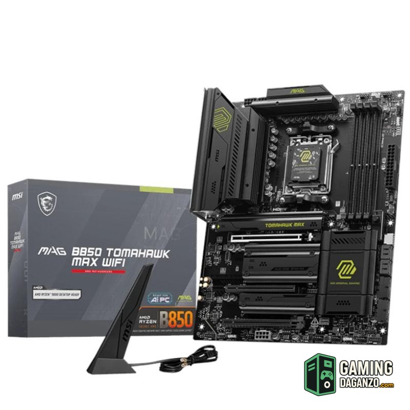 MSI Placa Base MAG B850 TOMAHAWK MAX WIFI DDR5 ATX-Placas base-1 Gamingdaganzo.com