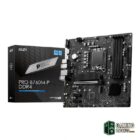MSI Placa Base PRO B760M-P DDR4 mATX LGA1700-Placas base Gamingdaganzo.com