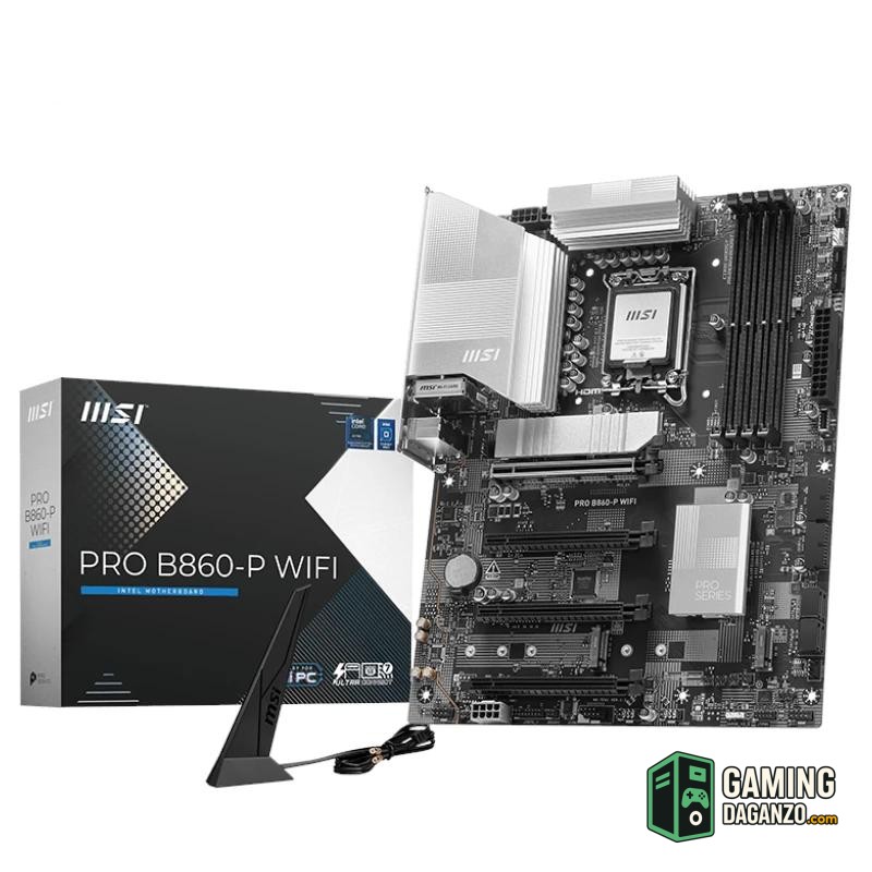 MSI Placa Base PRO B860-P WIFI ATX DDR5 1851-Placas base-1 Gamingdaganzo.com