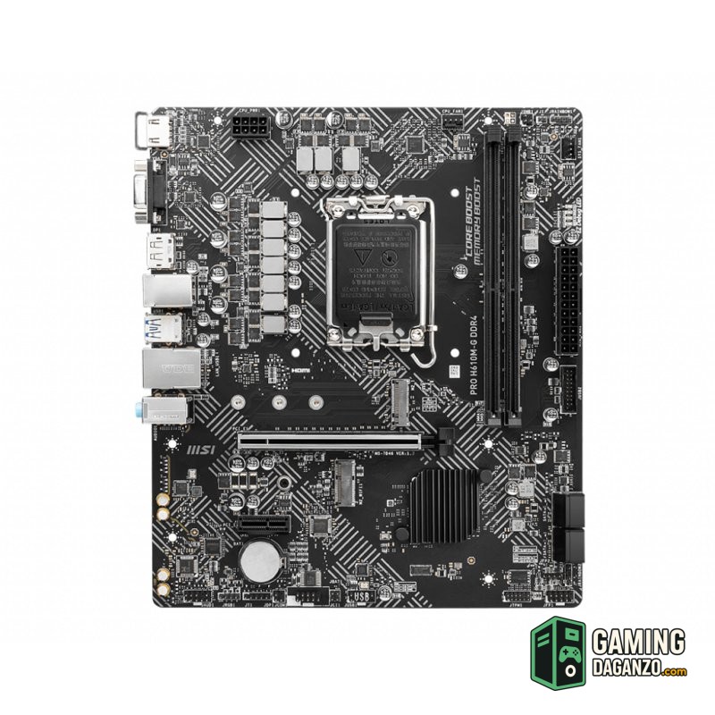 MSI Placa Base PRO H610M-G DDR4 mATX 1700-Placas base-1 Gamingdaganzo.com