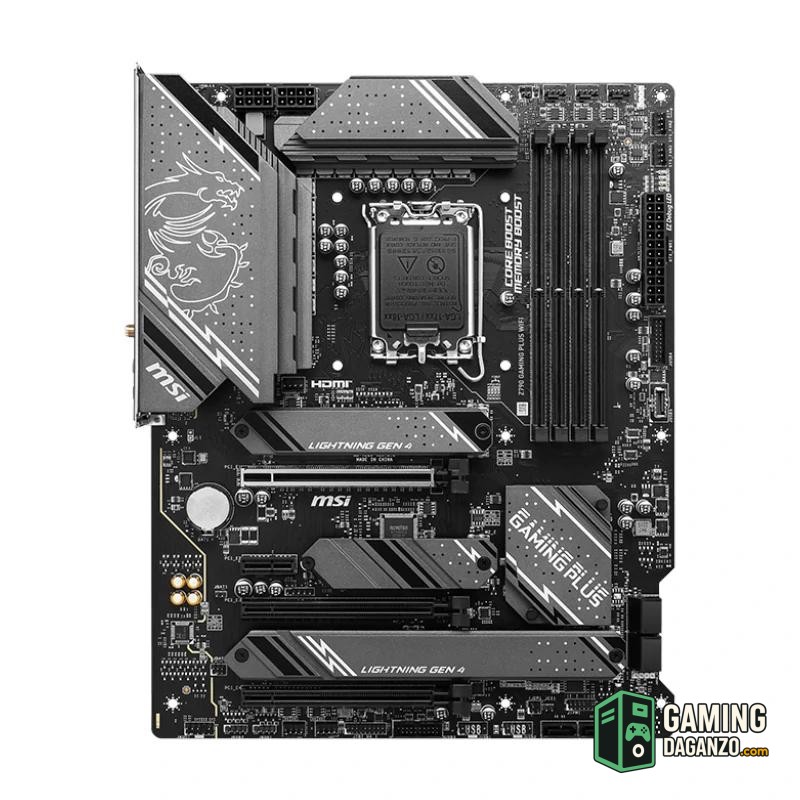 MSI Placa Base Z790 GAMING PLUS WIFI DDR5 ATX 1700-Placas base-1 Gamingdaganzo.com