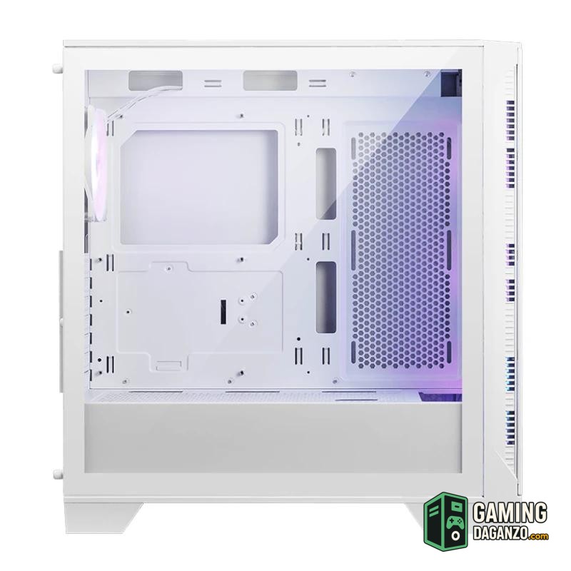 MSI Semitorre ATX MAG FORGE 320R AIRFLOW WHITE-Cajas y fuentes-1 Gamingdaganzo.com
