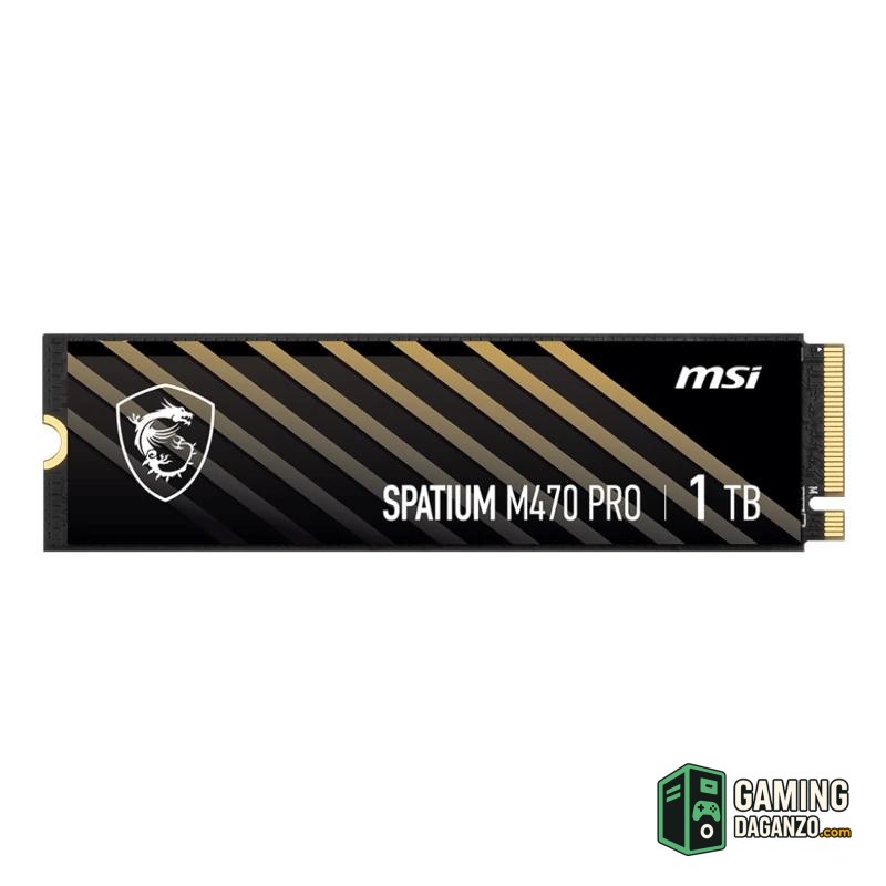 MSI SSD M470 PRO 1tb PCIe 4.0 NVMe 6000 Mb-s-Almacenamiento interno-1 Gamingdaganzo.com
