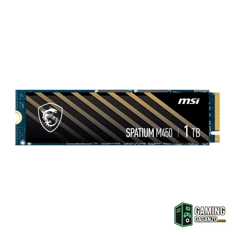 MSI SSD Spatium M450 1Tb PCIe 4.0 NVMe 3600 Mb-s-Almacenamiento interno-1 Gamingdaganzo.com