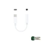 Nanocable Adaptador Audio USB-C-M a Jack-H, Blanco-Accesorios Imagen y Sonido-1 Gamingdaganzo.com