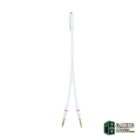 Nanocable Cable Audio Jack 3.5/H 2xJack 3.5/M 20cm-Accesorios Imagen y Sonido-1 Gamingdaganzo.com