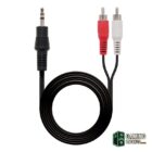 Nanocable Cable Audio Jack 3.5/M-2xRCA/M, 3 M-Accesorios Imagen y Sonido Gamingdaganzo.com