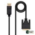 Nanocable Cable Conversor DP a DVI 1 M Negro-Accesorios Imagen y Sonido Gamingdaganzo.com