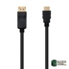 Nanocable Cable Conversor DP a HDMI 1,5 M Negro-Accesorios Imagen y Sonido-1 Gamingdaganzo.com