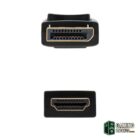 Nanocable Cable Conversor DP a HDMI Negro 10m-Accesorios Imagen y Sonido-1 Gamingdaganzo.com